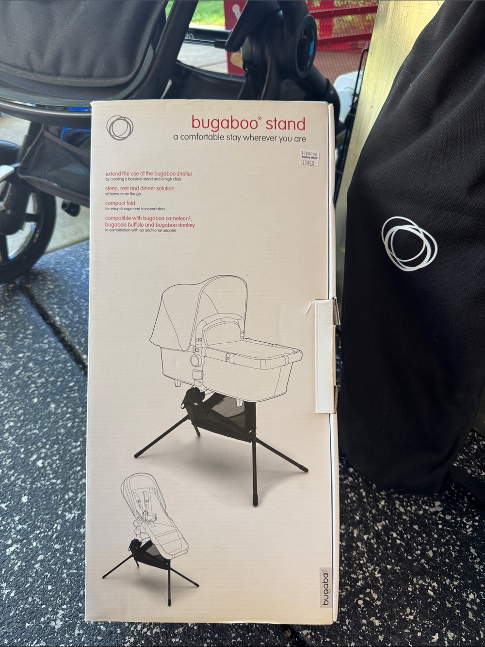 Bugaboo stroller/seat Stand -